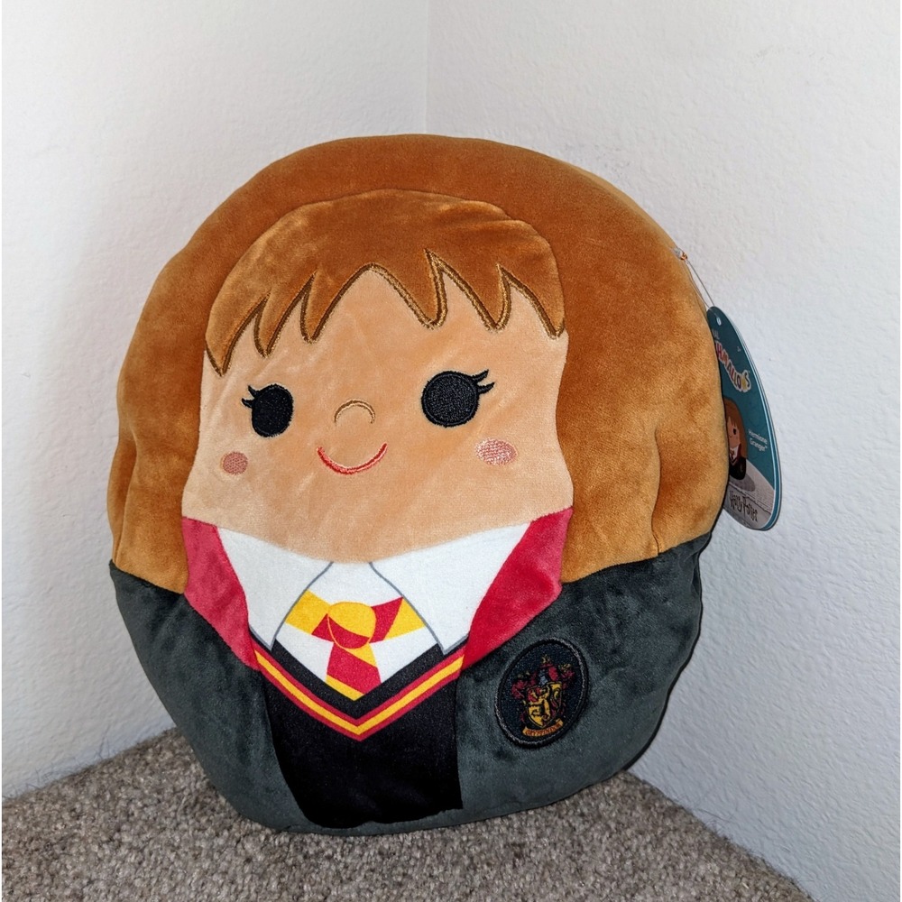 Squishmallows Hermione Granger Plush‎ Pillow Harry Potter Gryffindor 14"